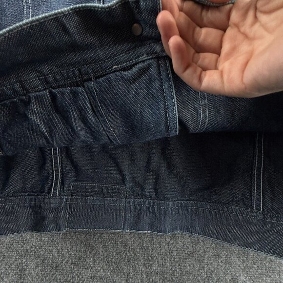 VTG Phat Farm Denim Jacket Men XL Buttons Y2K Streetwear Hip Hop 90's 00's - Picture 9 of 16